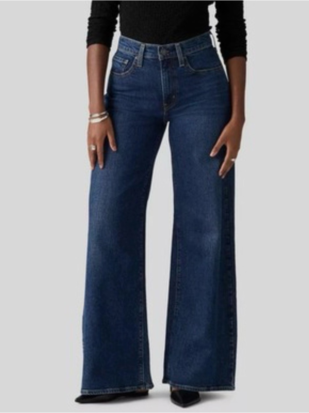 NWOT wide leg jeans